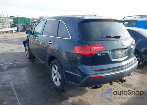 2010 Acura Mdx Technology Package from USA, damaged, VIN 2HNYD2H47AH534162